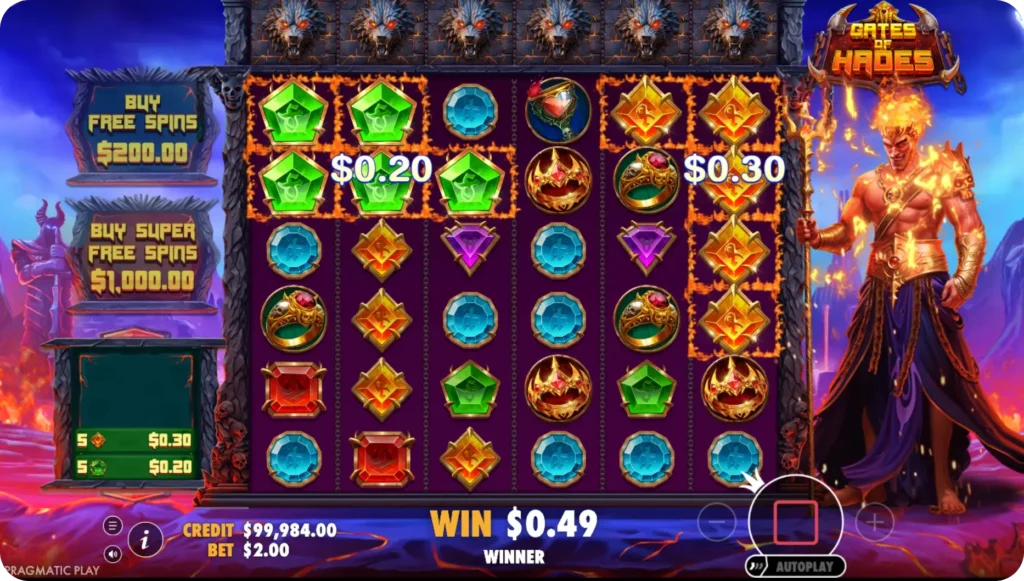 Multiplier Symbols in Gates of Hades 